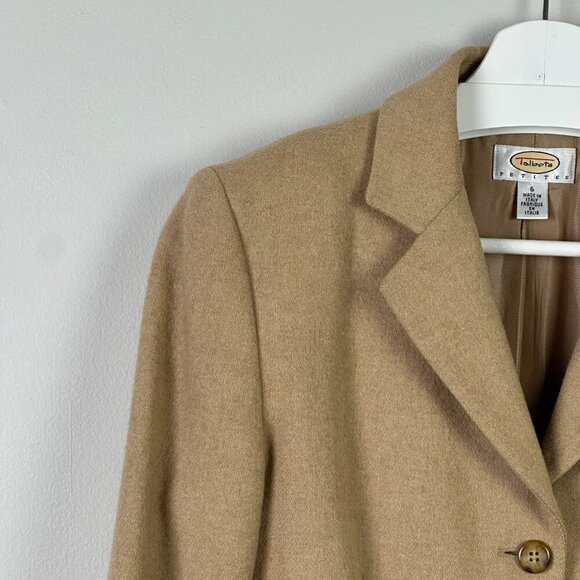 Vintage Talbot's Petites Camel Hair Blazer - Picture 4 of 9